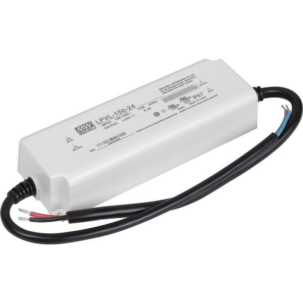 150 watt 24 volt Hardwired Waterproof Power Supply